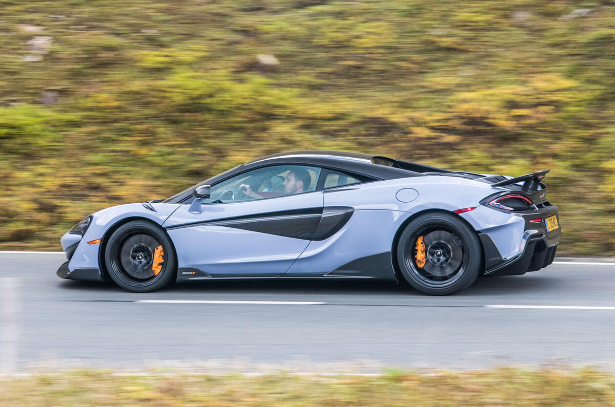McLaren 600LT 2018 review - on the road side