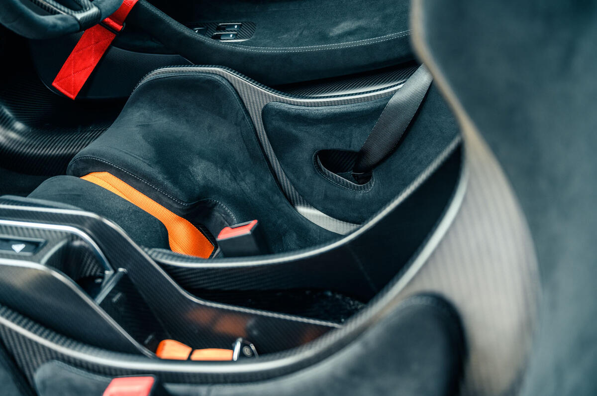 17 McLaren 620R 2021 road test review seats