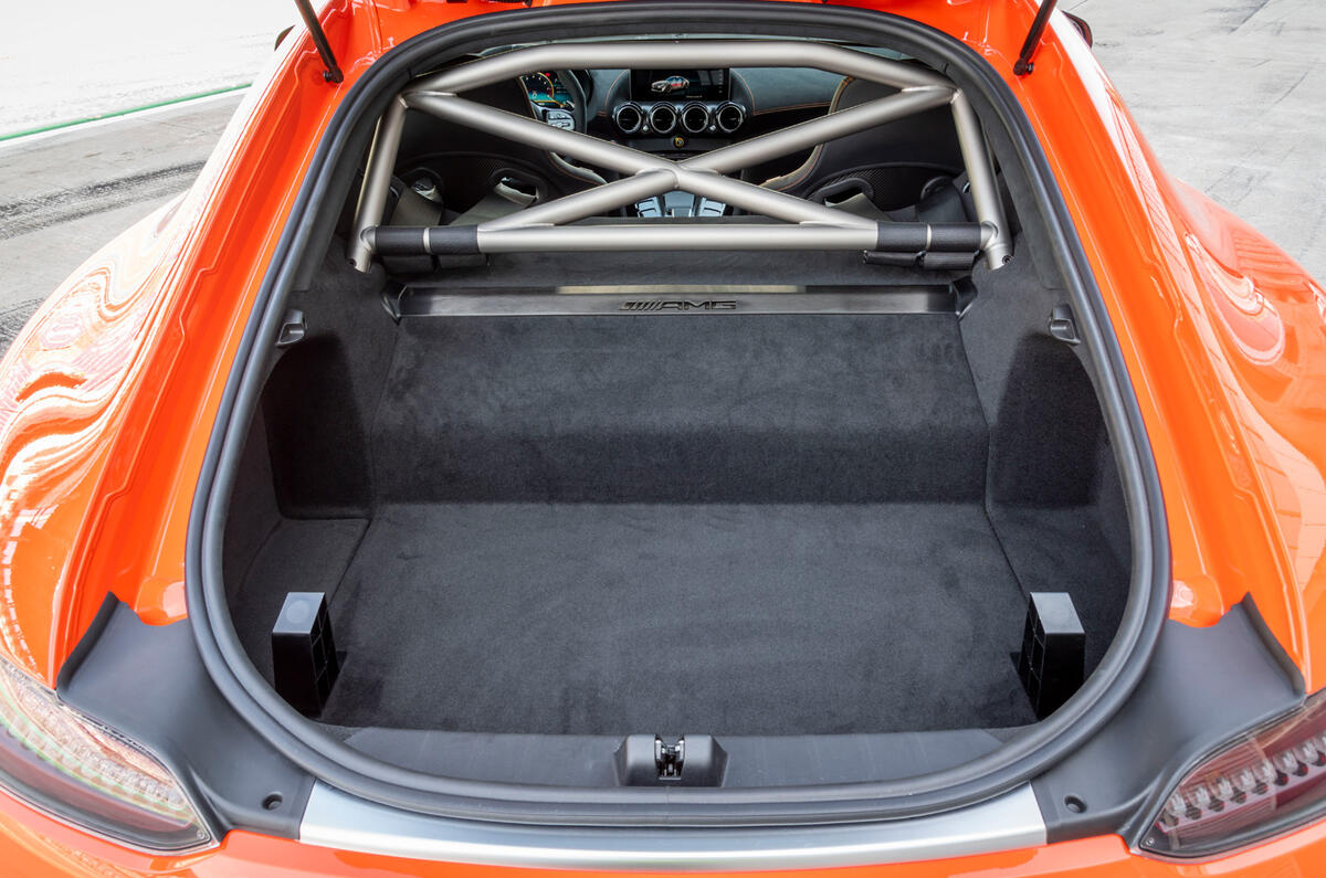 Mercedes-AMG GT Black Series road test review - boot