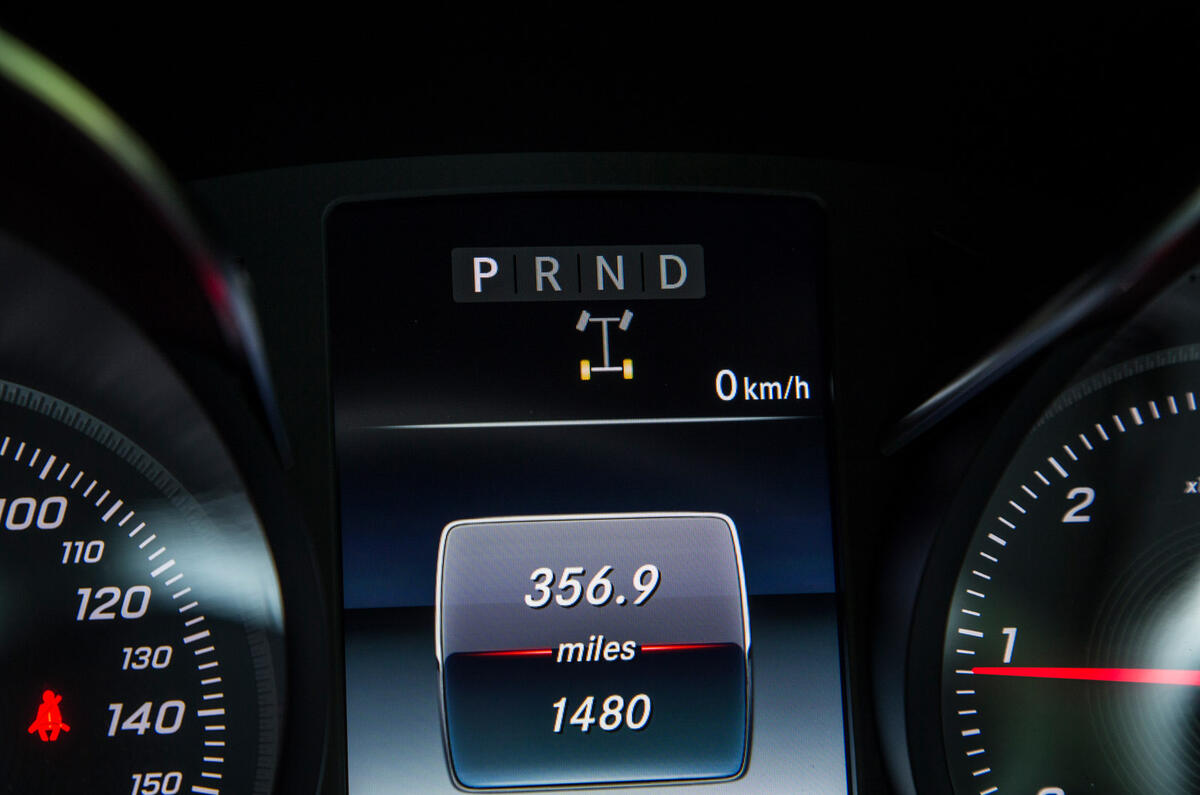 Mercedes-Benz X-Class road test review digital dials