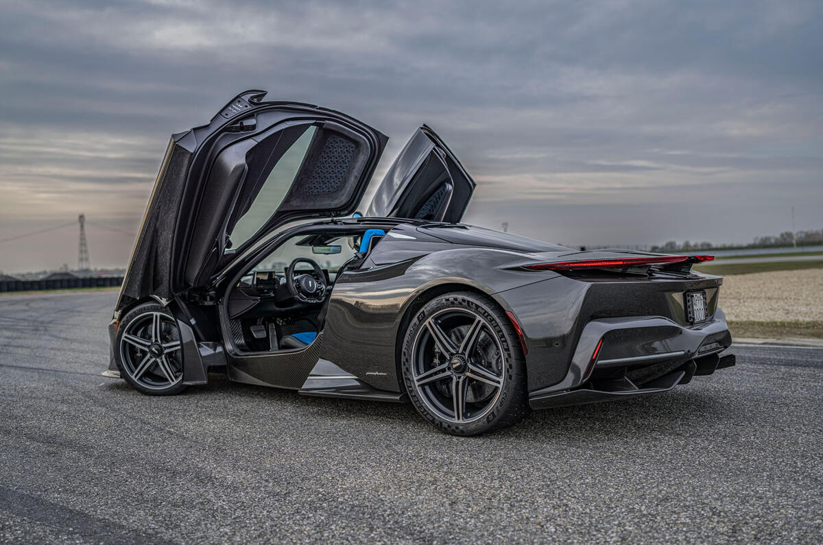 17 Pininfarina Battista 2021 first drive review static rear