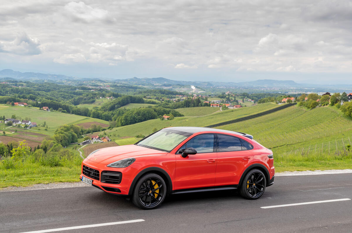 Porsche Cayenne Coupé 2019 review - static front