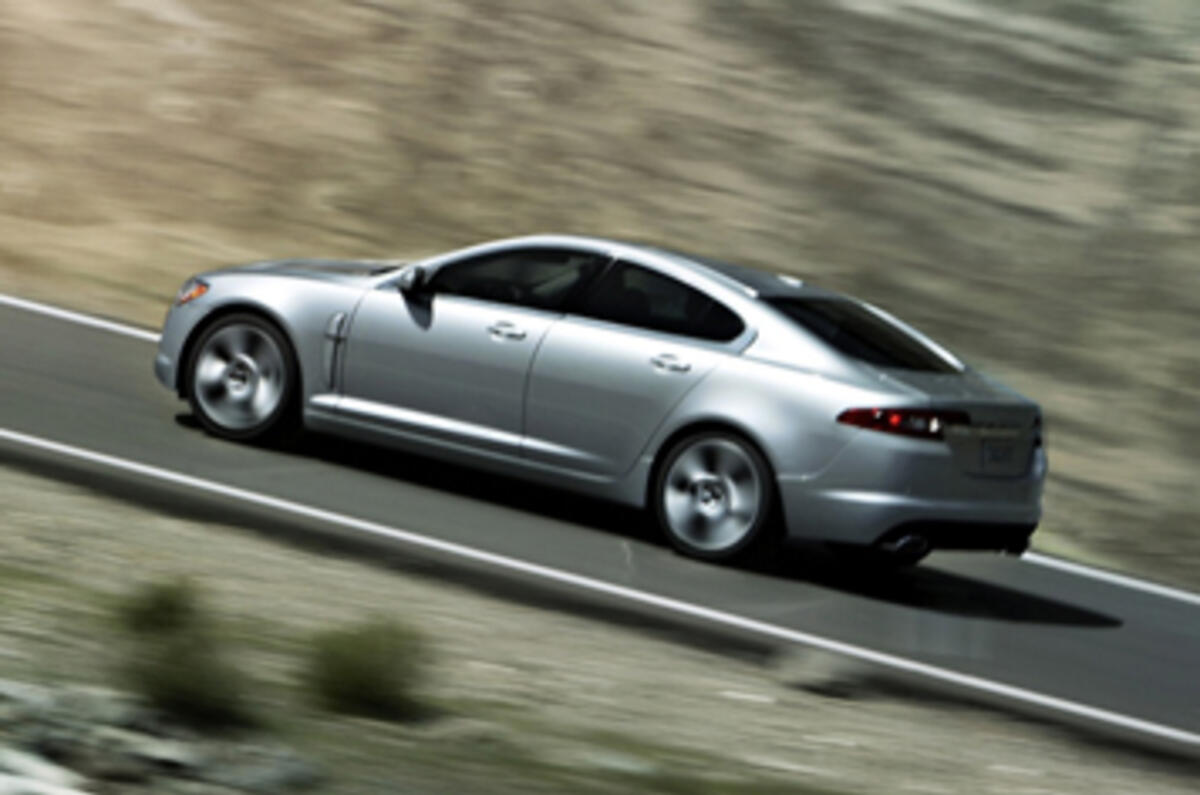 Jaguar XF 4.2 V8 first drive Autocar