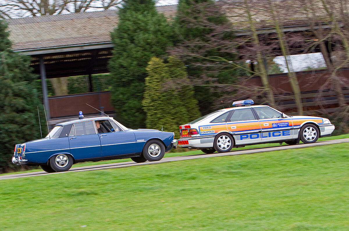 Vintage police cars: Rover P6 3500S | Autocar