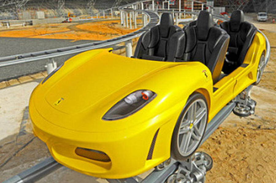 The Ferrari F430 rollercoaster