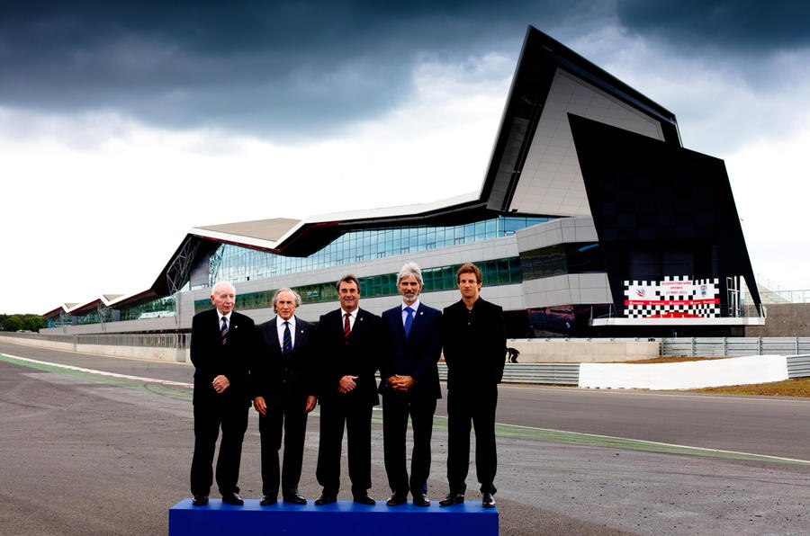 Silverstone unveils new F1 pits