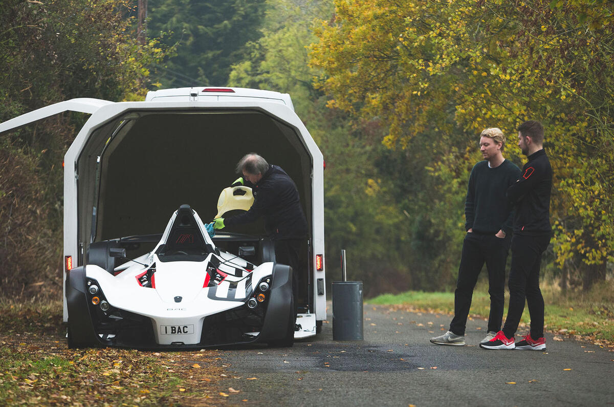 BAC Mono 2018 review - delivery