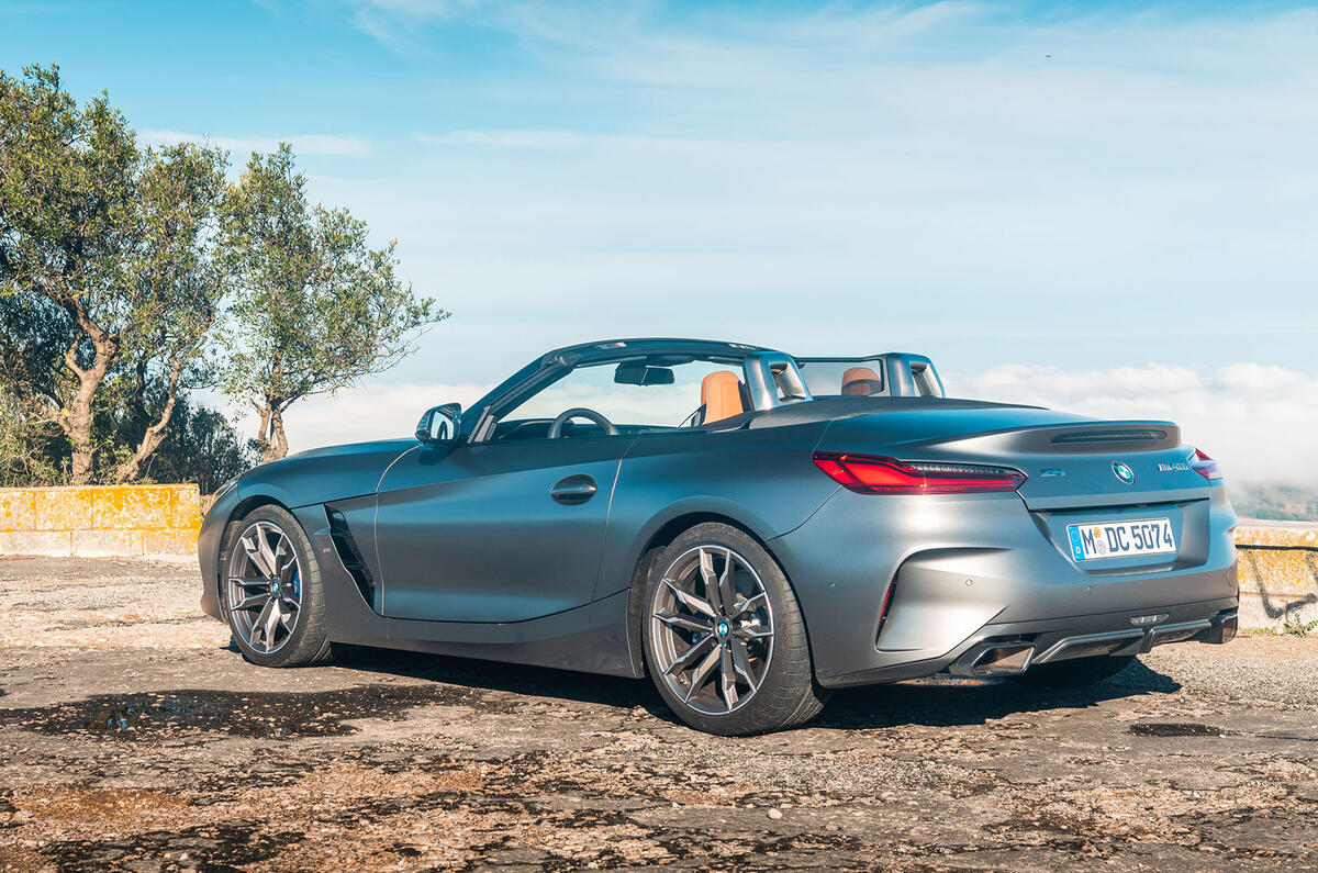 BMW Z4 2018 review - static rear