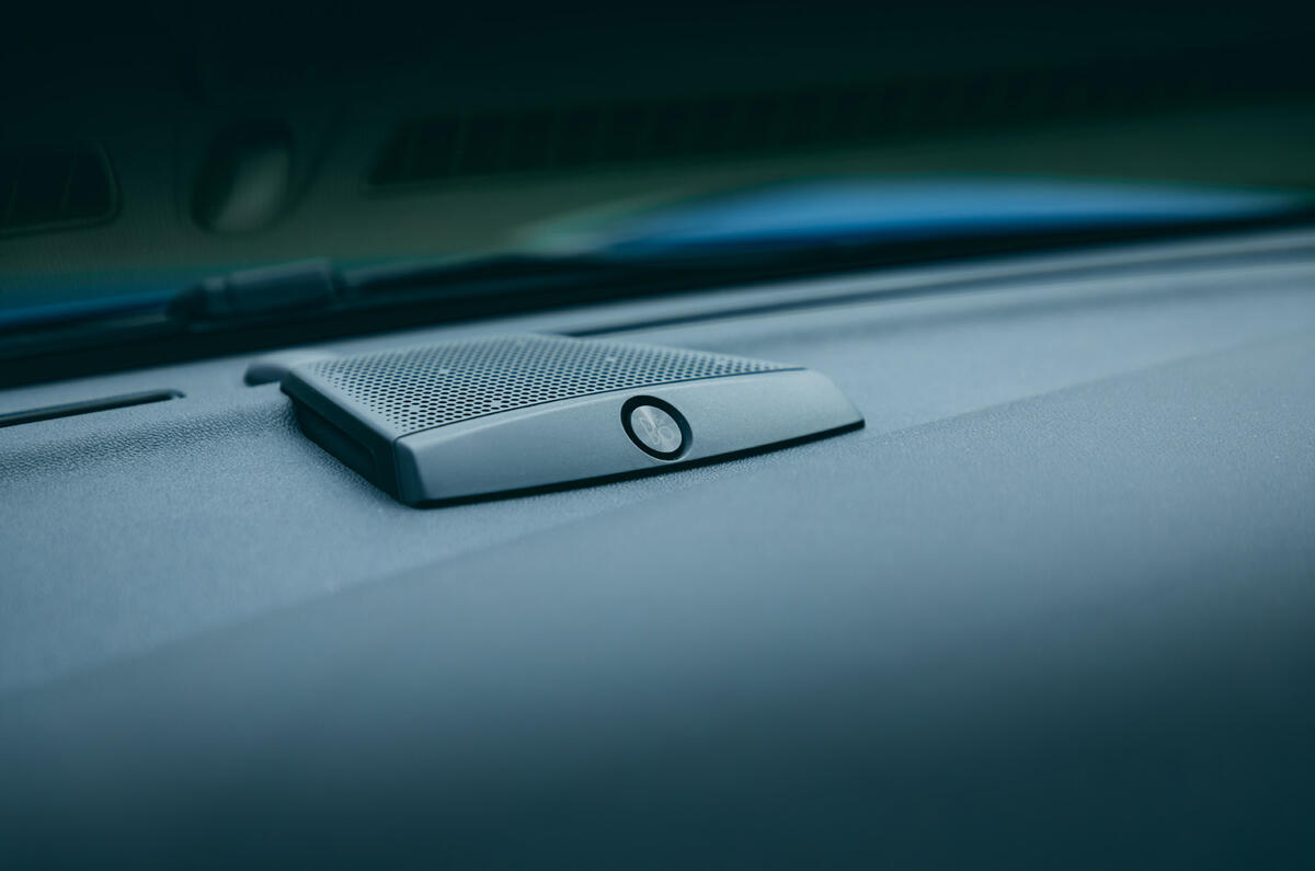 18 Ford Puma ST 2021 road test review speakers