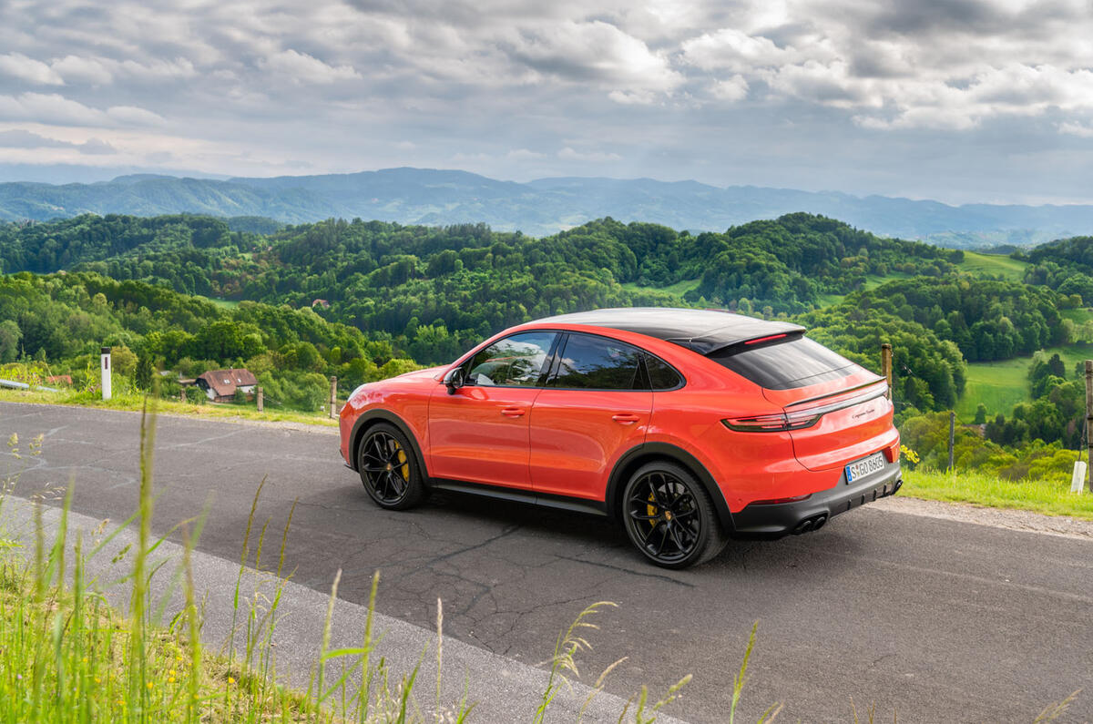 Porsche Cayenne Coupé 2019 review - static rear