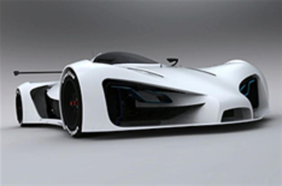 Electric Le Mans concept car