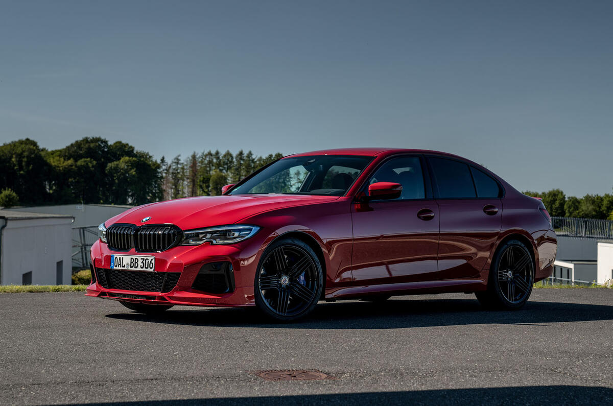 Alpina B3 2020 road test review - static front