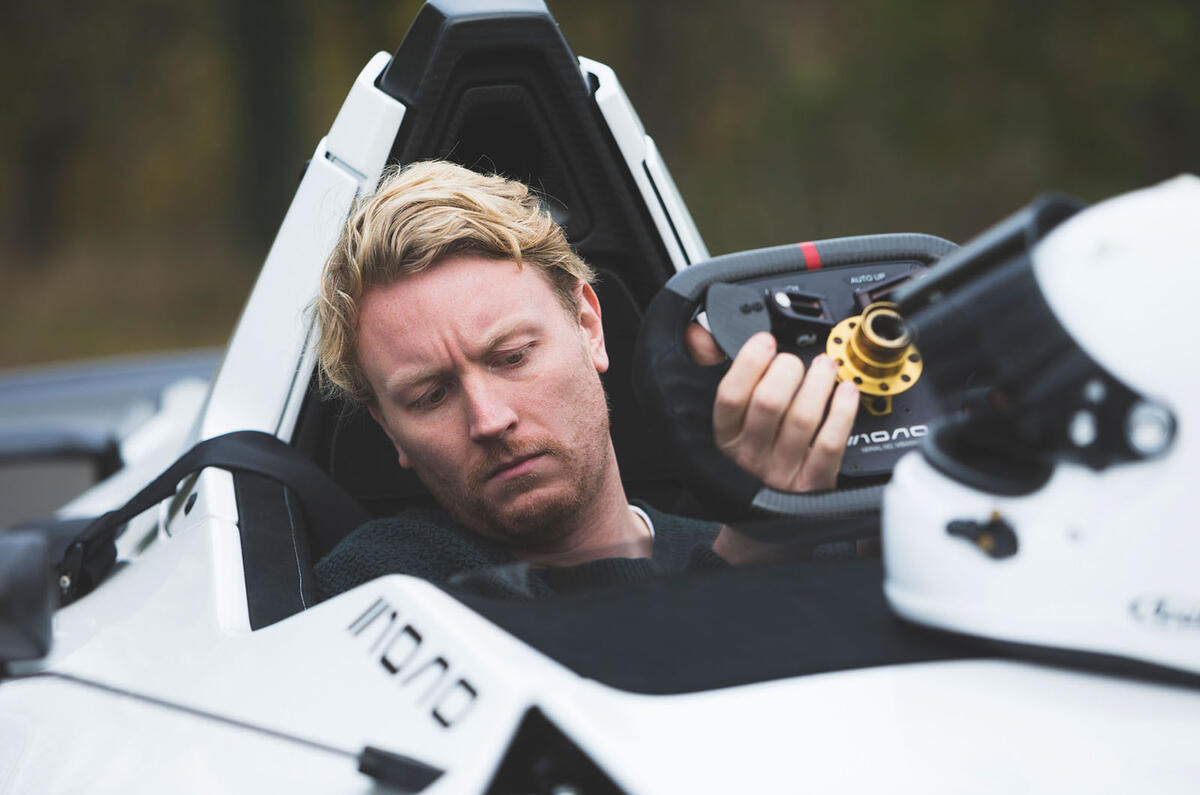 BAC Mono 2018 review - Richard Lane fitting