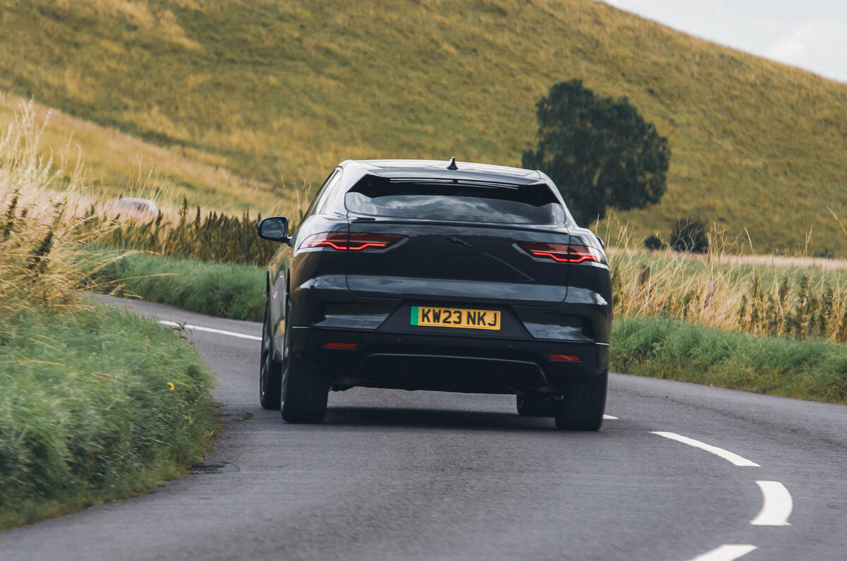 19 Jaguar i Pace Sport 400 RT 2023 rear cornering