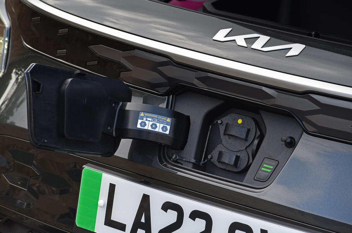 19 Point de charge du Kia Niro EV RT 2022