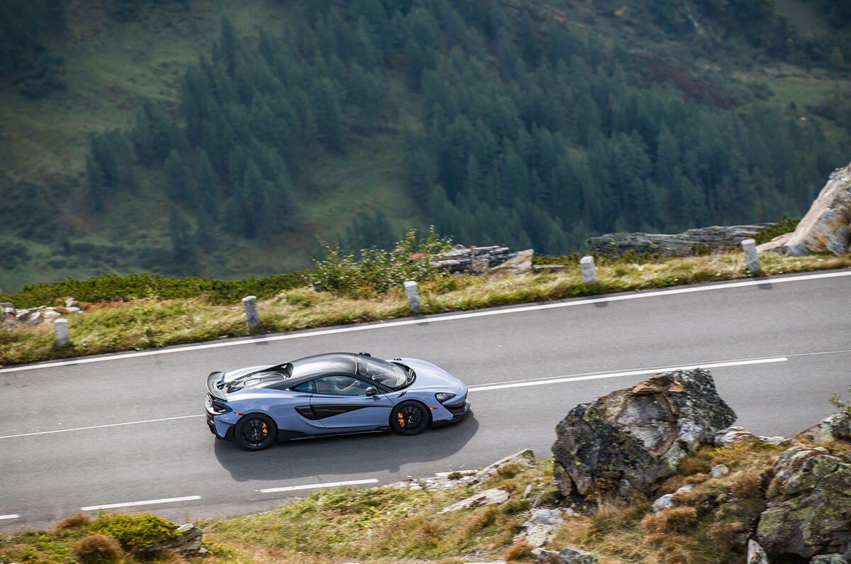 McLaren 600LT 2018 review - on the road above