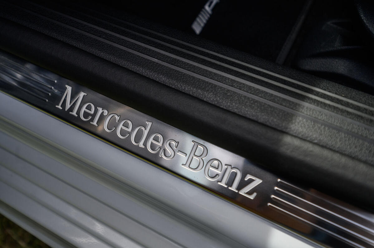 Mercedes-Benz A250e 2020 road test review - scuff plates