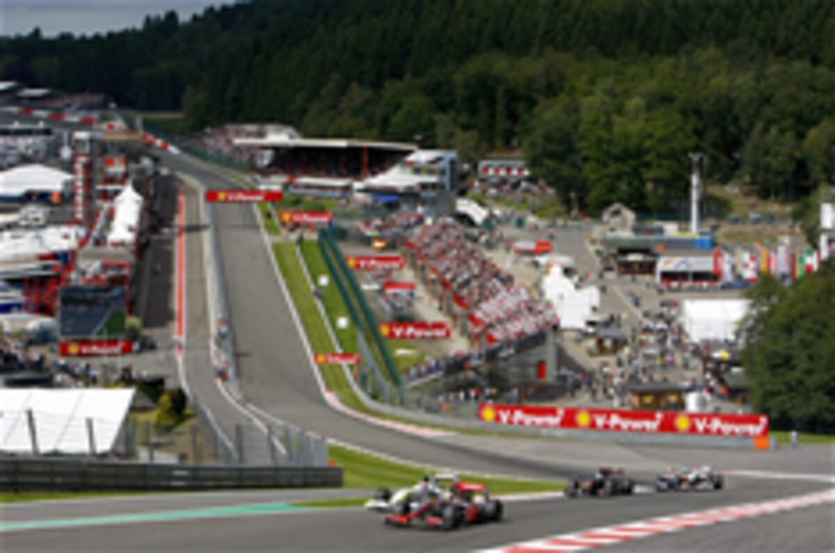 Spa circuit saved