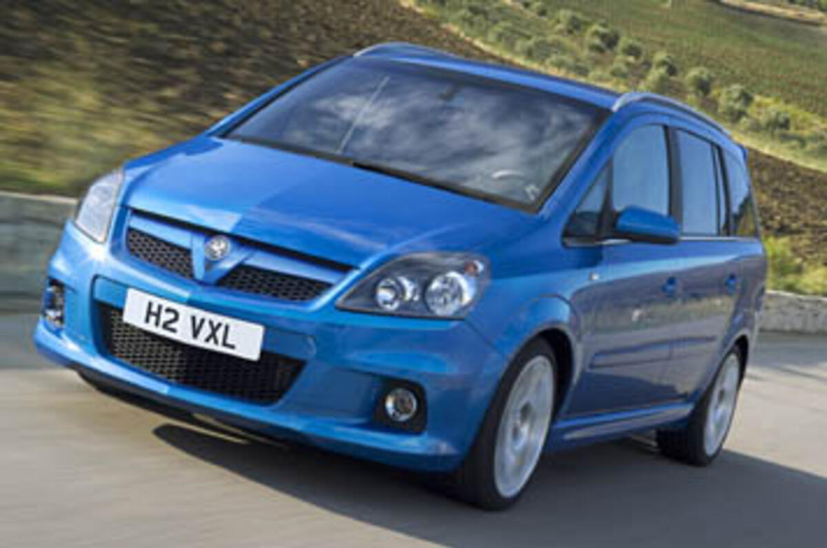 Vauxhall Zafira VXR