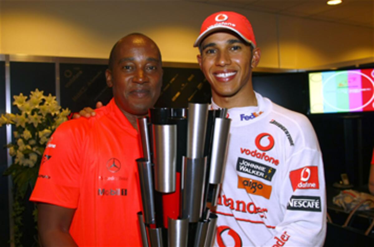 Hamilton's father 2025