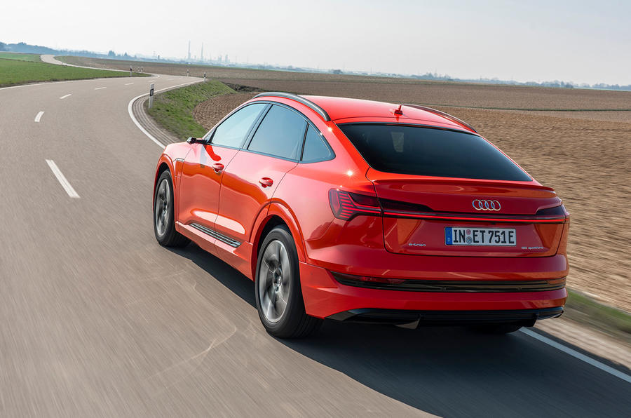 Audi E-tron Sportback 2020 : essai routier - le héros à l'arrière