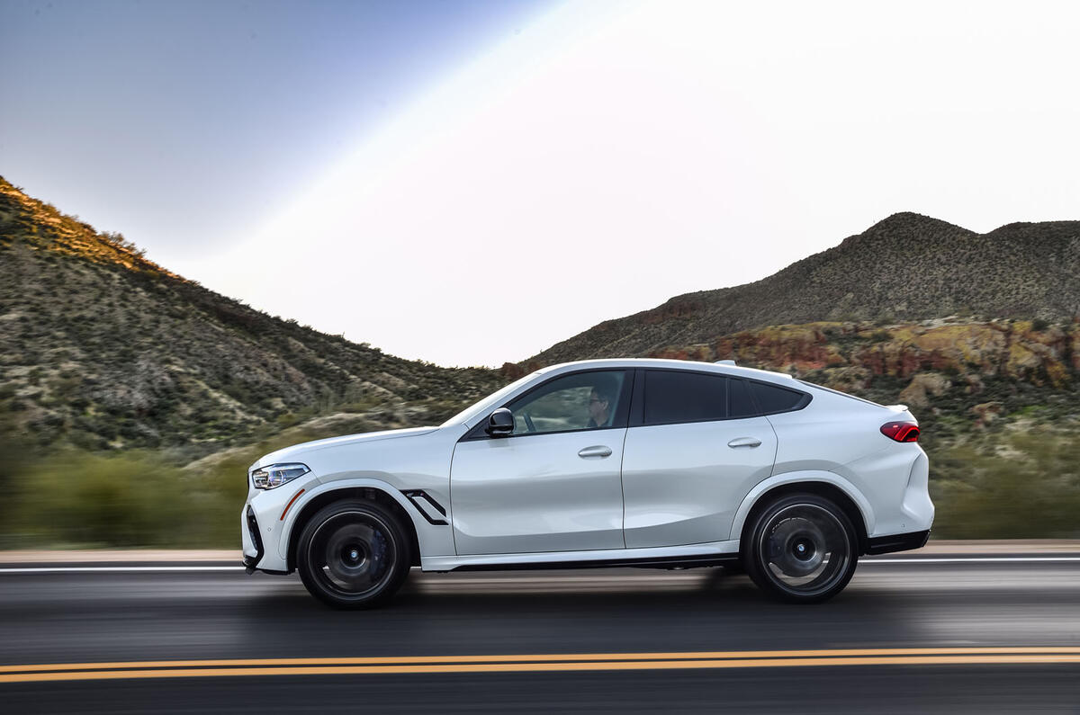 BMW X6 M Competition 2020 : examen de l'essai routier - côté héros