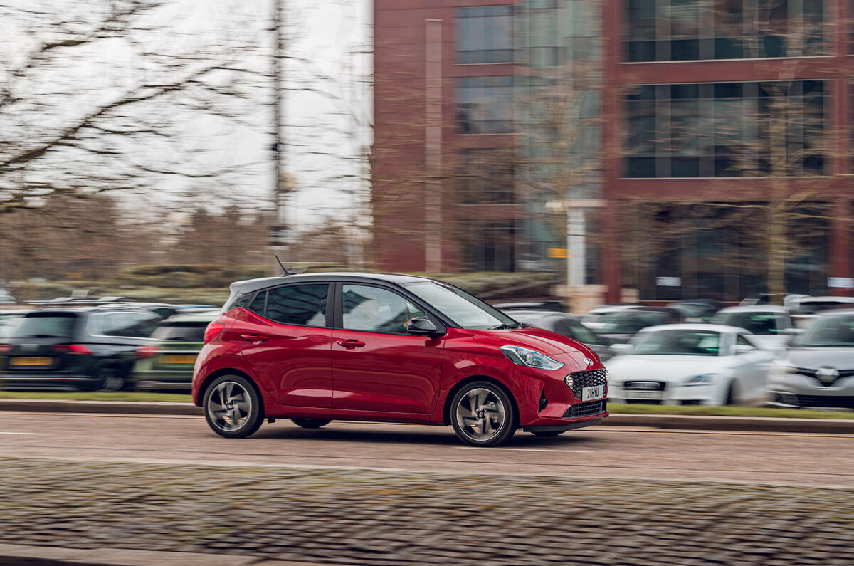 Hyundai i10 2020 road test review - hero side