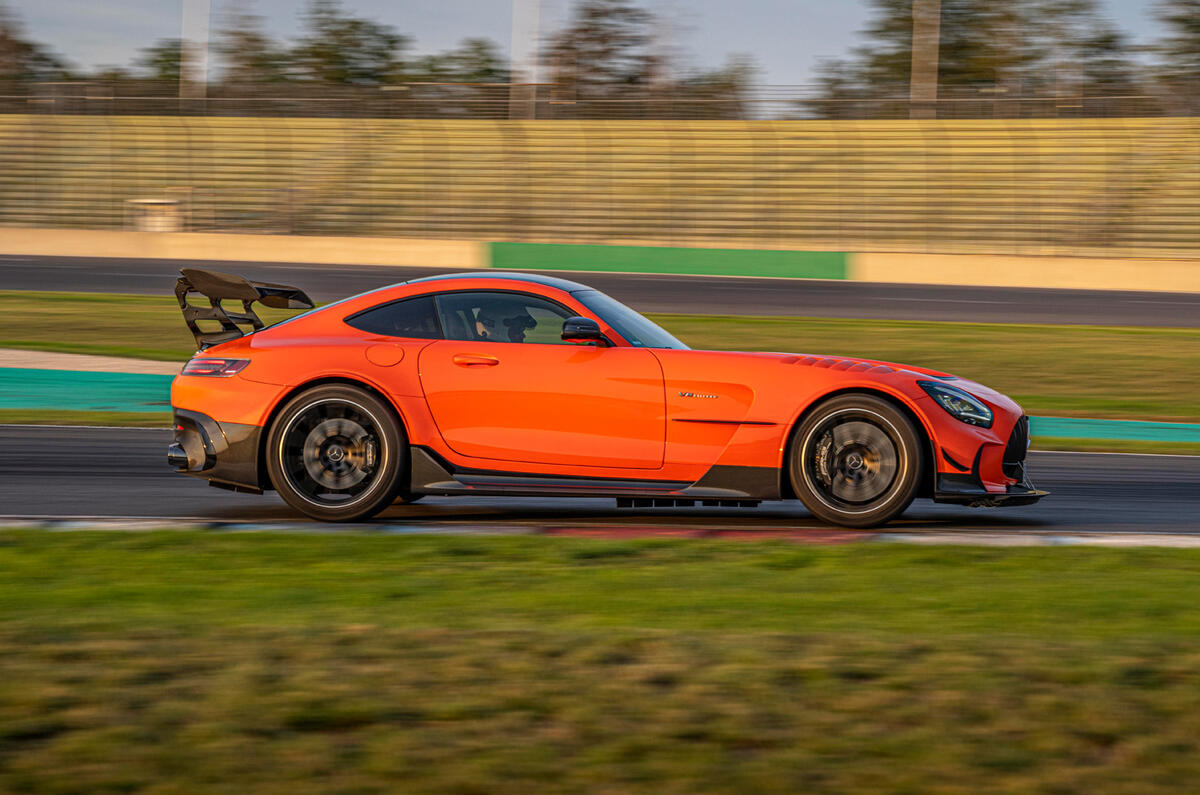 Mercedes-AMG GT Black Series road test review - hero side