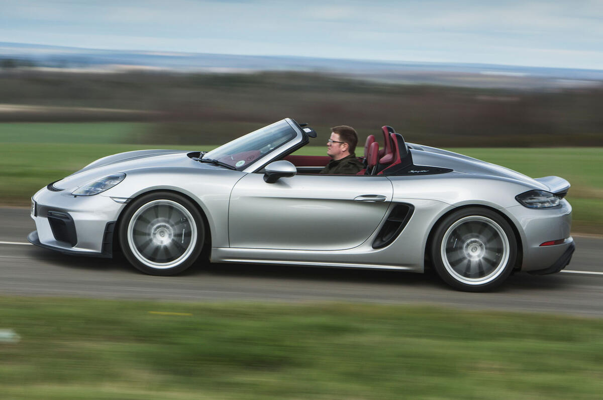 Porsche 718 Spyder Review 21 Autocar