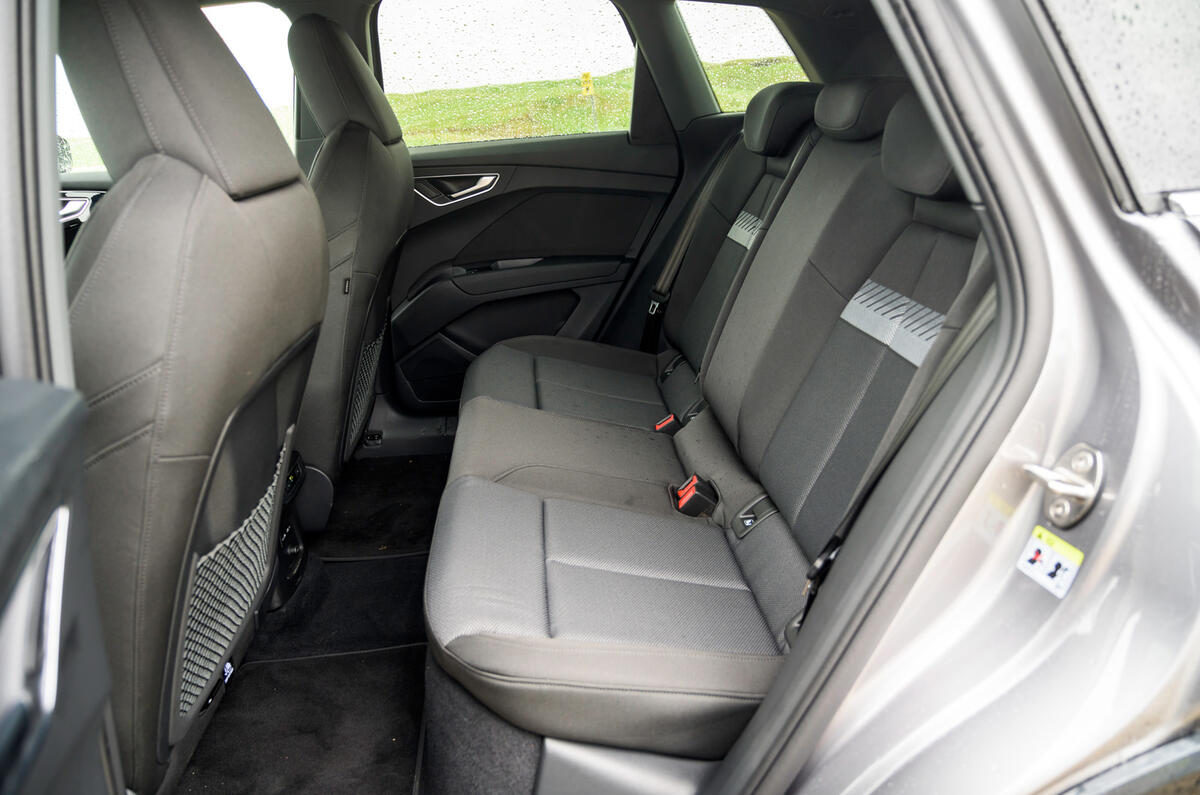 20 Audi Q4 E tron 2021 RT hero rear seats