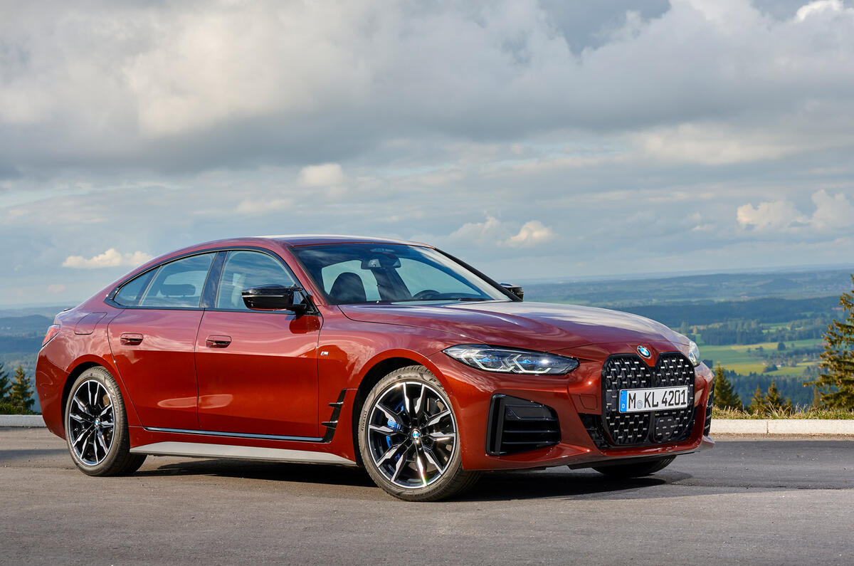 20 BMW Série 4 Gran Coupe 2021 premier essai avant statique