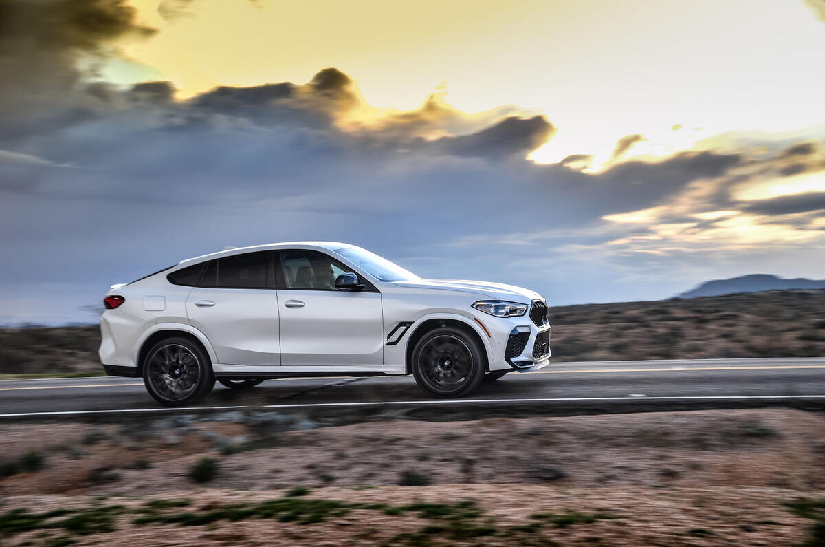 BMW X6 M Competition 2020 : examen des essais routiers - sur le terrain