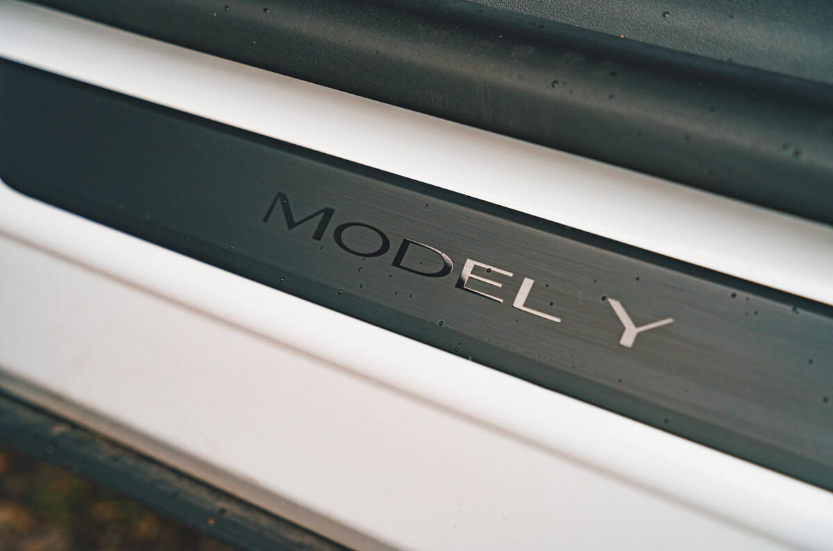 20 Tesla Model Y 2022 road test review kick plates