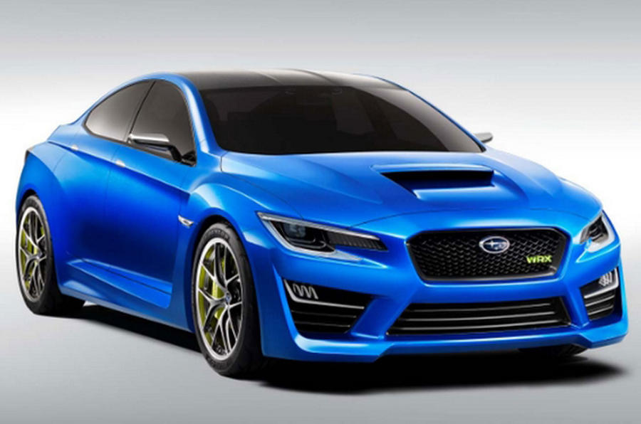 Subaru WRX concept revealed ahead of New York show