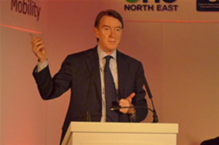 Mandelson backs low-carbon tech