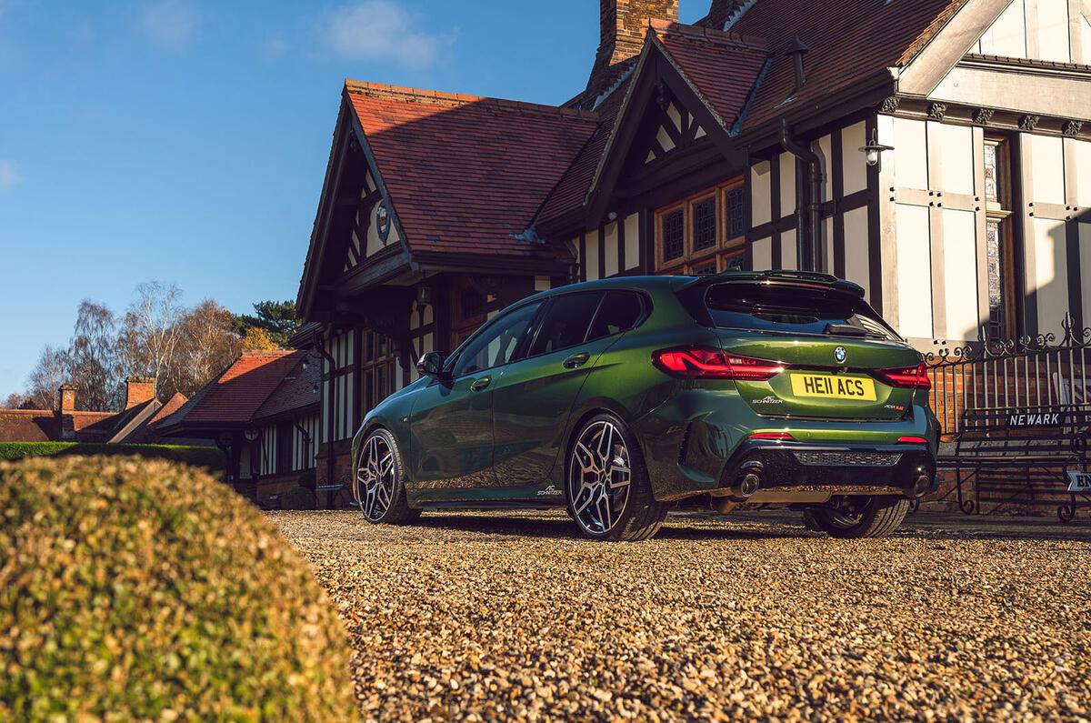 21 AC Schnitzer ACS1 2022 UK first drive review static rear