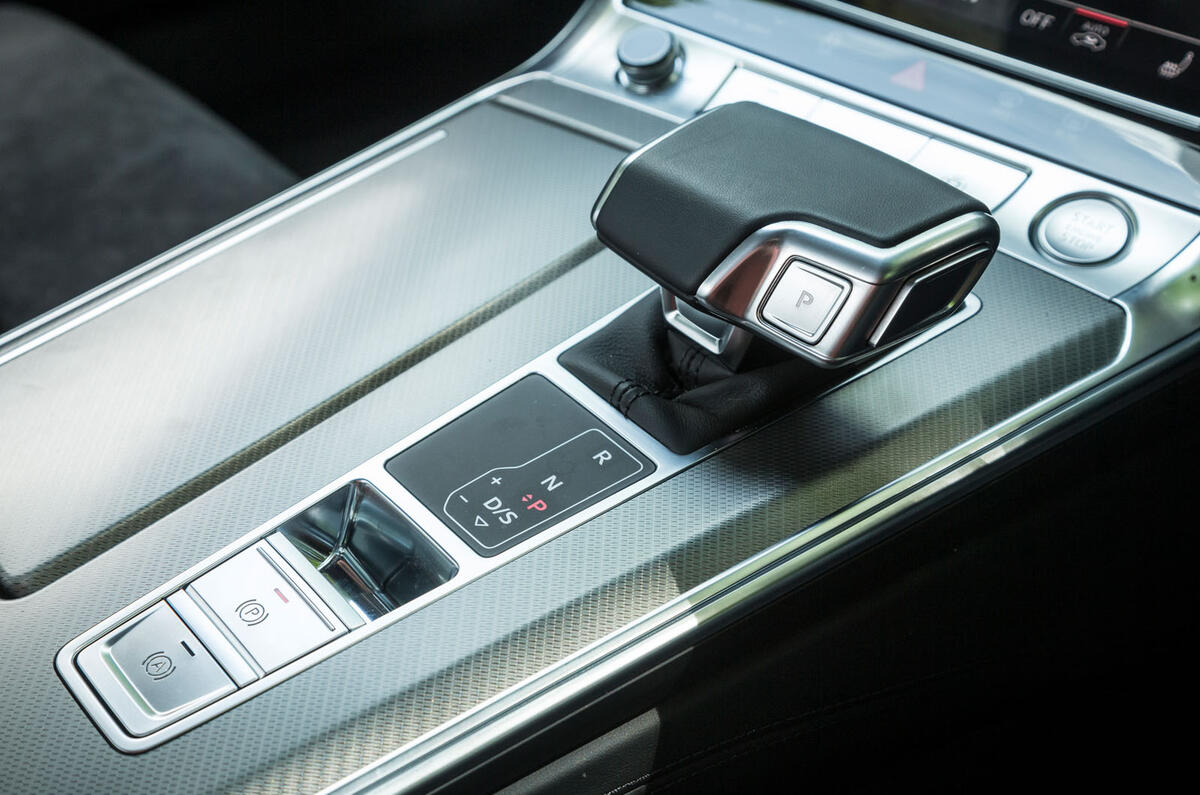 Audi A7 Sportback 2018 road test review gear select