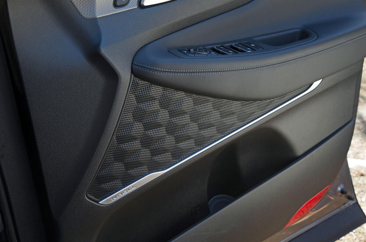 Hyundai Santa Fe 2019 road test review - door cards