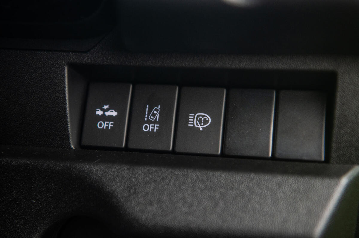 Suzuki Jimny 2018 road test review - safety controls