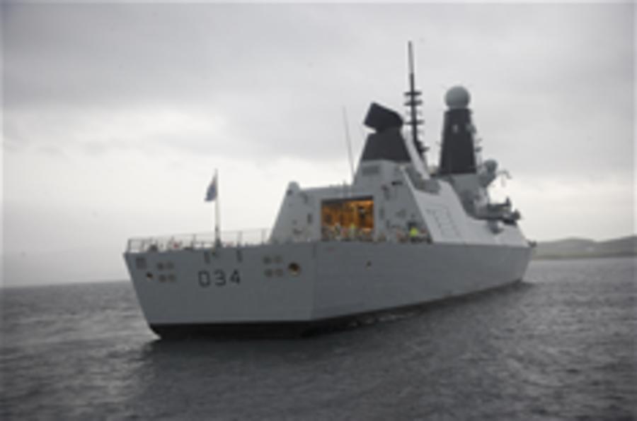Full 'road test' - HMS Diamond