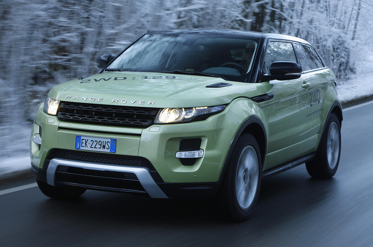Range Rover Evoque eD4 2WD first drive