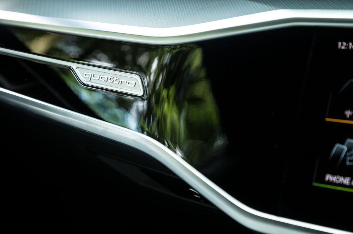 Audi A7 Sportback 2018 road test review interior trim