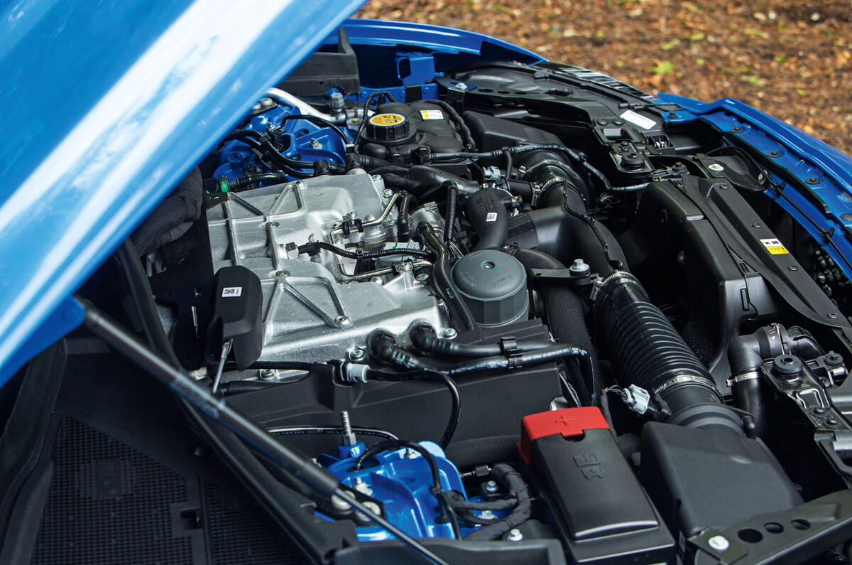 Jaguar F-Pace SVR 2019 road test review - engine