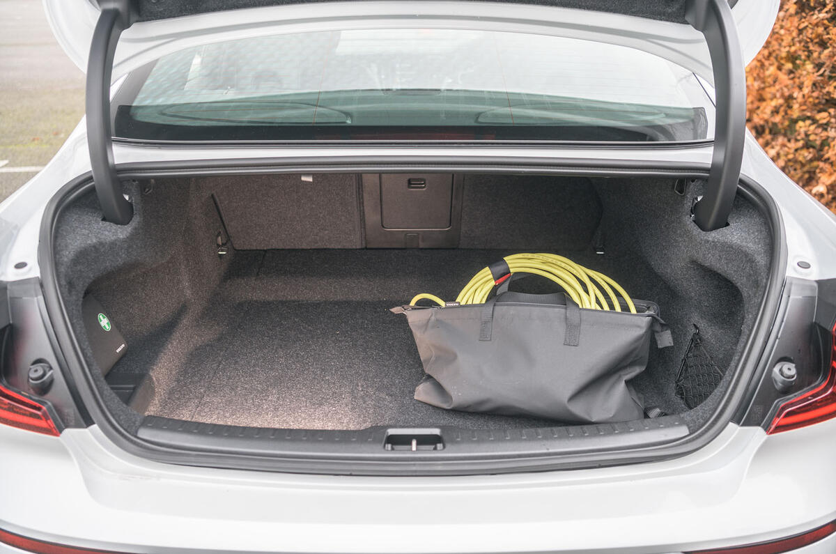 Volvo S60 Polestar Engineered 2020 road test review - boot