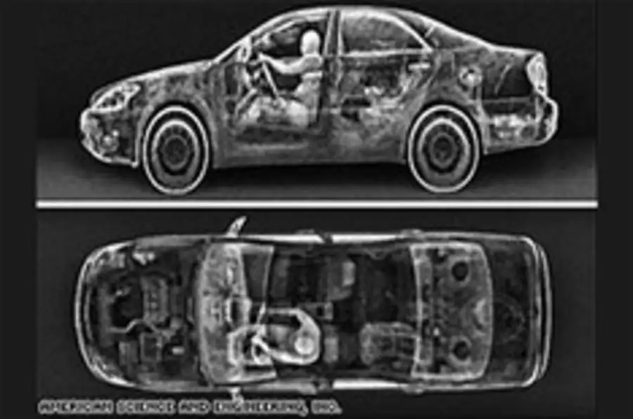 The drivethrough Xray machine Autocar