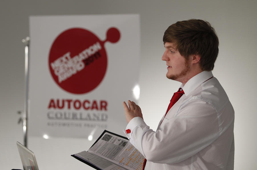 Brunt wins Autocar-Courland award