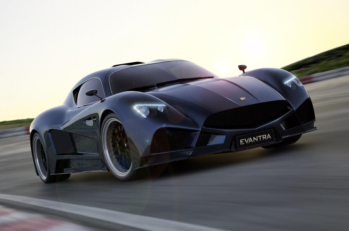 F&amp;M Evantra supercar revealed