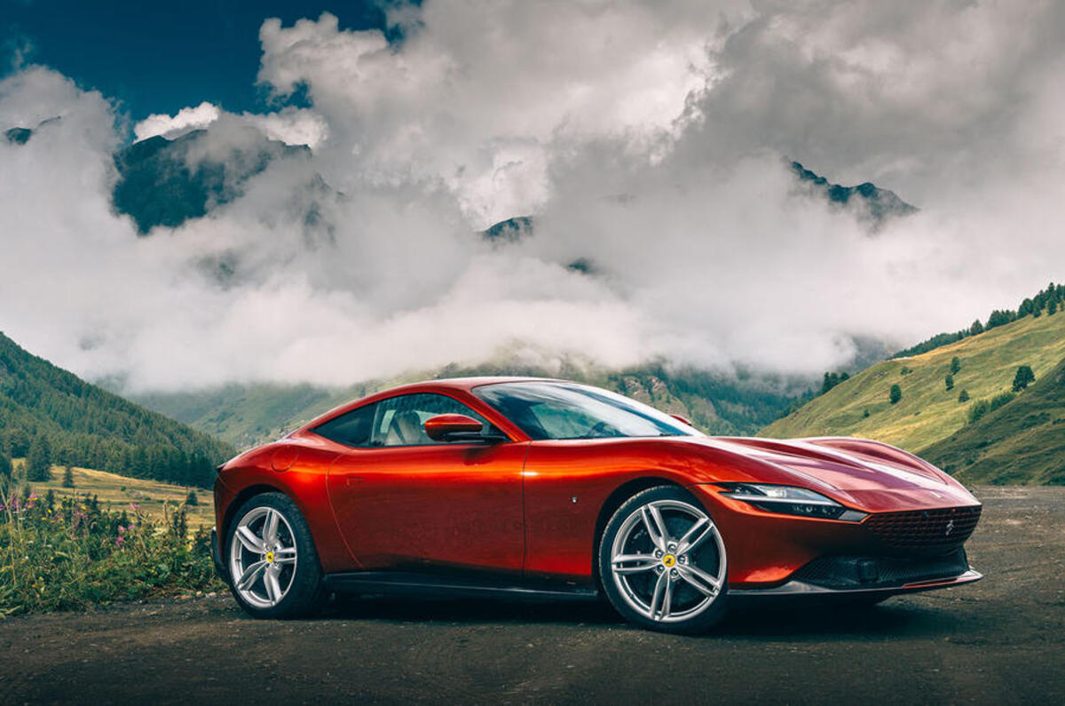 Ferrari Roma 2020 road test review - static