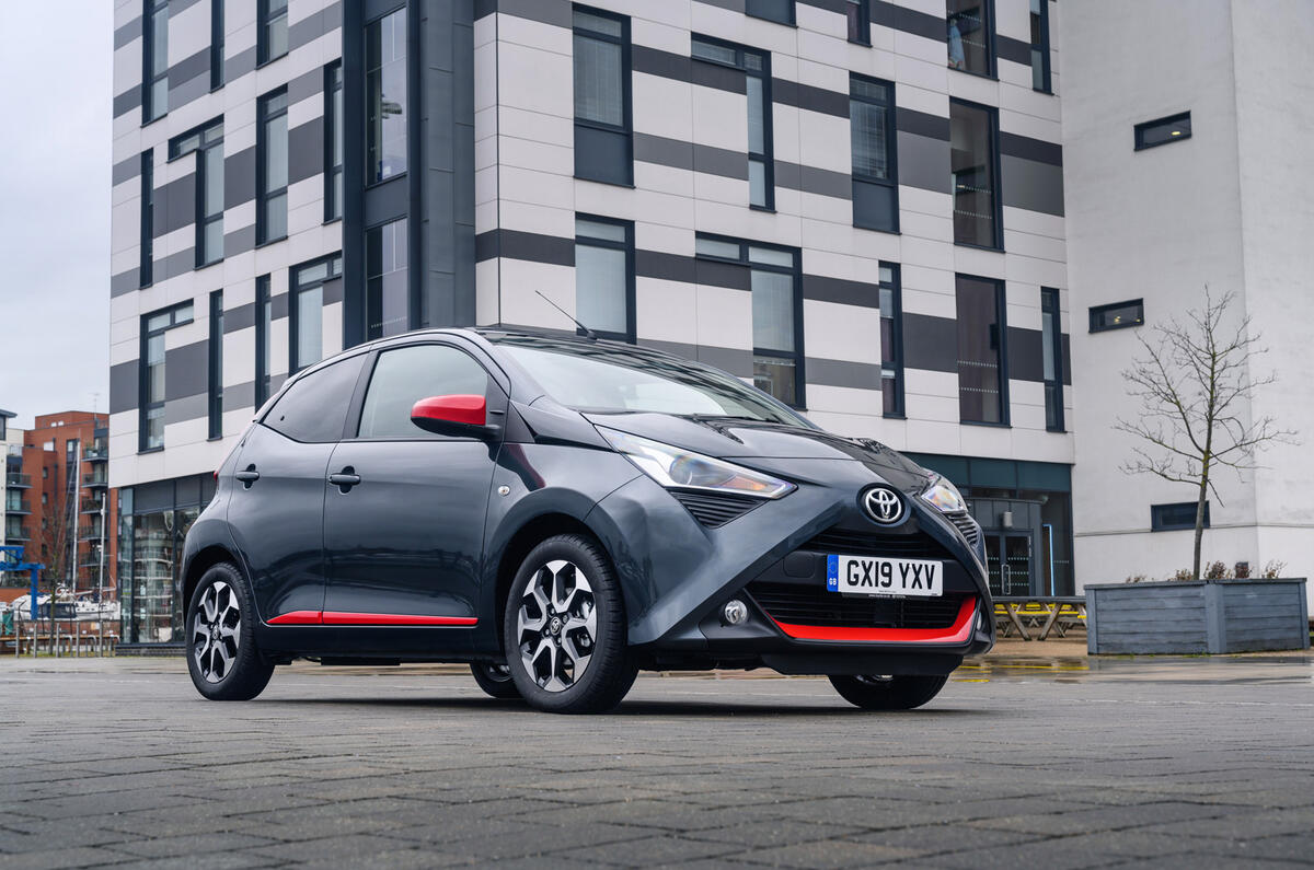 23 Toyota Aygo 2019 UE RT avant statique