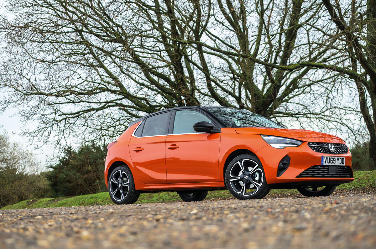 Vauxhall Corsa 2020 road test review - static